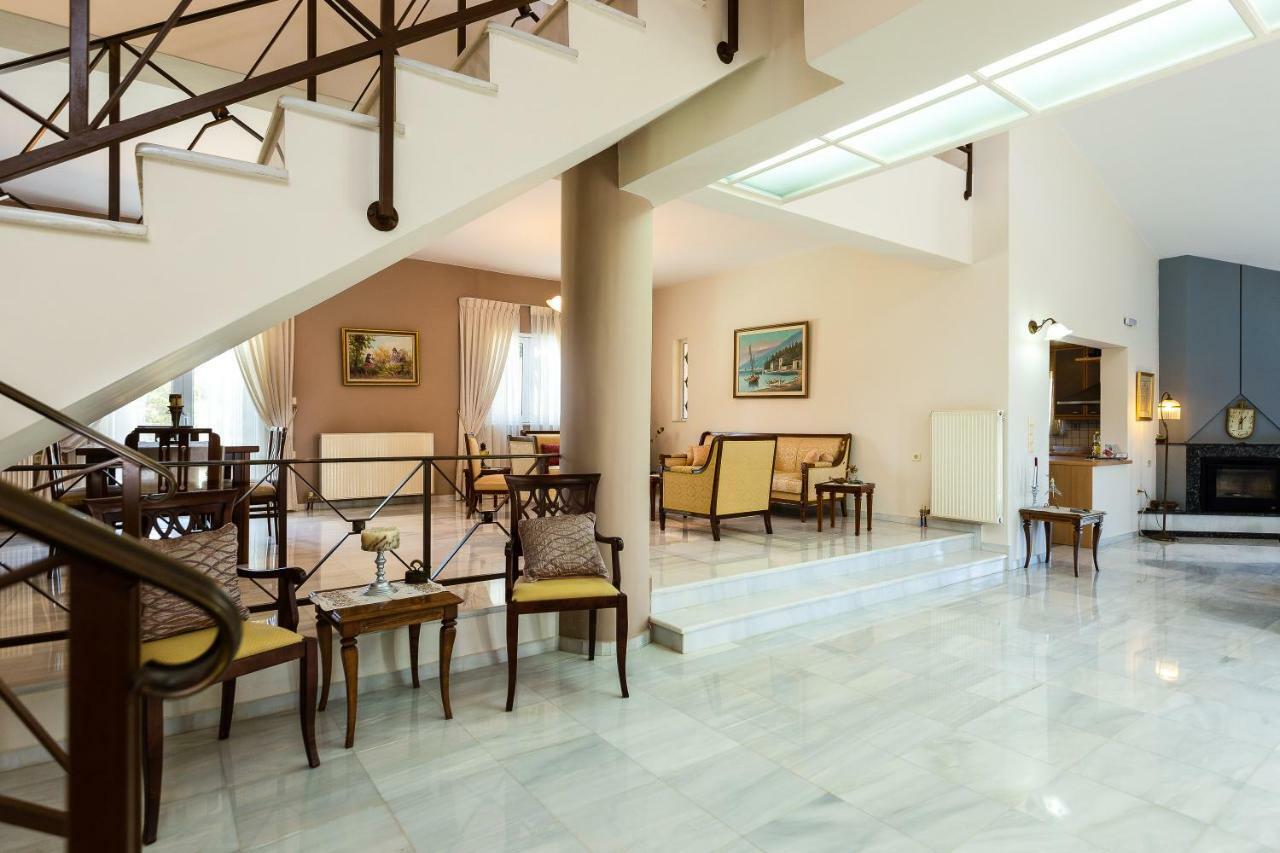 Carpe Diem-Luxury Villa With Private Pool Agia Paraskevi  Ngoại thất bức ảnh