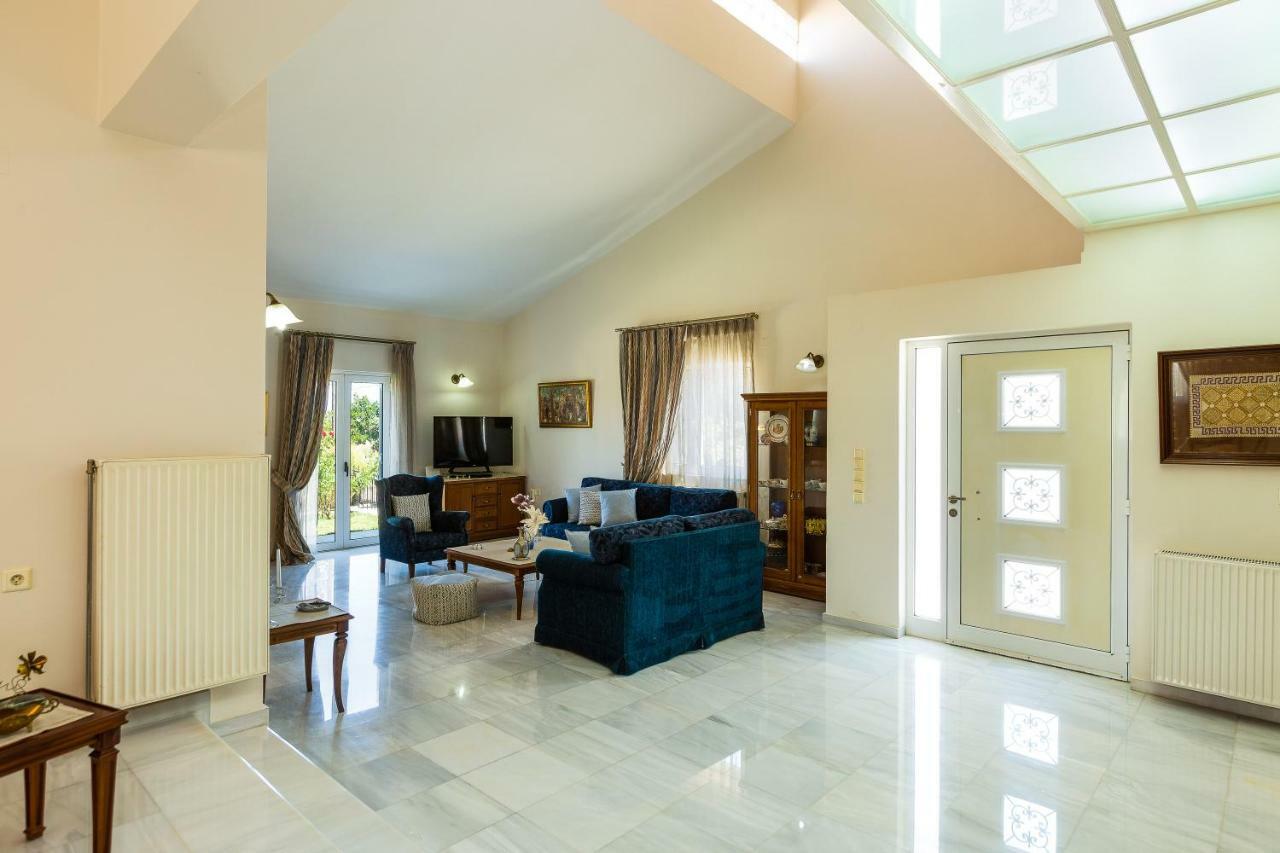 Carpe Diem-Luxury Villa With Private Pool Agia Paraskevi  Ngoại thất bức ảnh