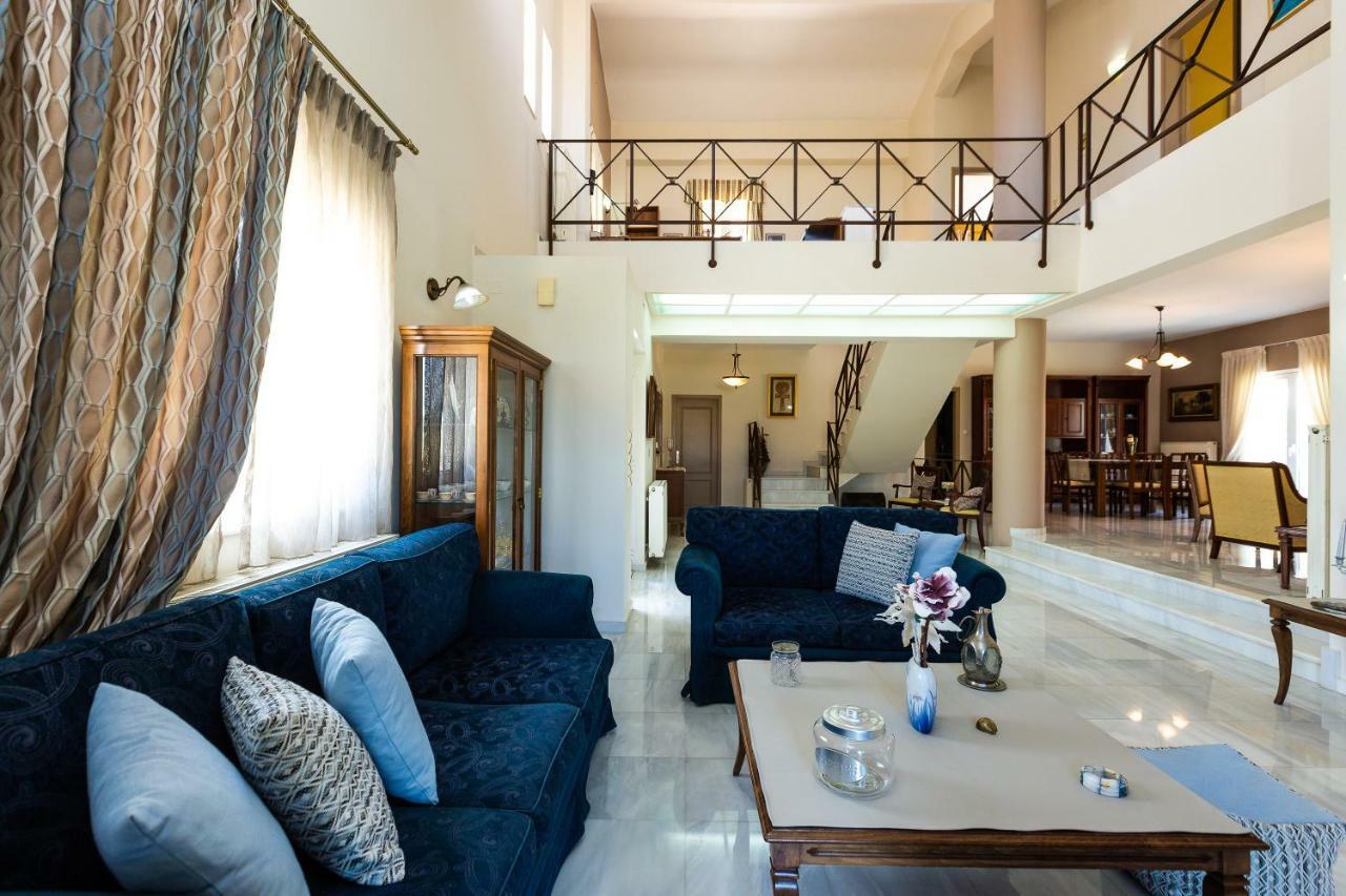 Carpe Diem-Luxury Villa With Private Pool Agia Paraskevi  Ngoại thất bức ảnh
