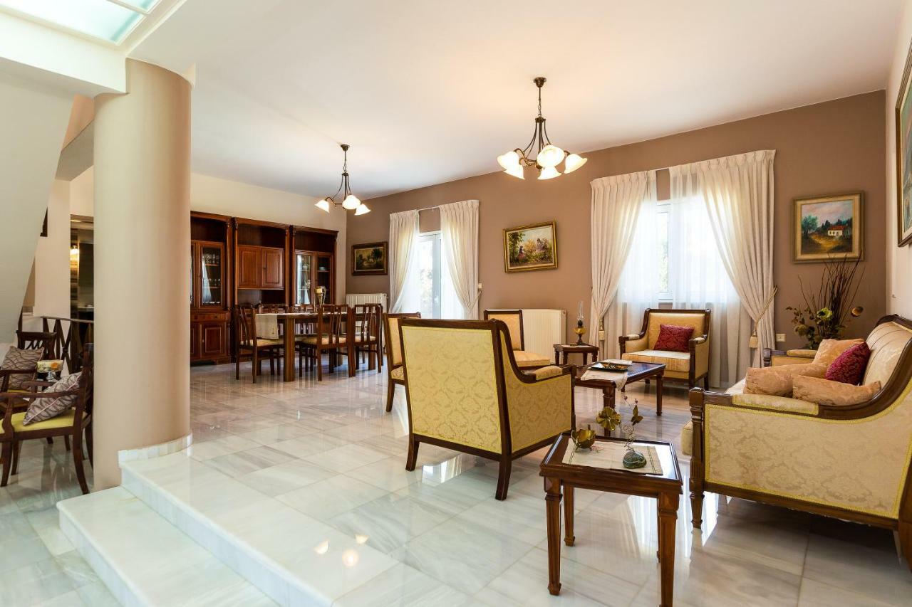 Carpe Diem-Luxury Villa With Private Pool Agia Paraskevi  Ngoại thất bức ảnh