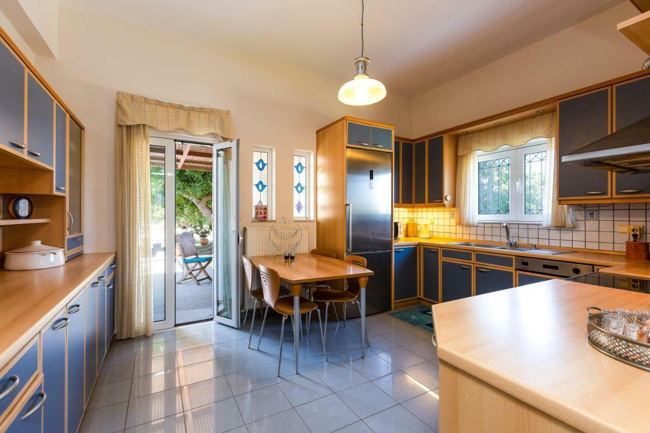 Carpe Diem-Luxury Villa With Private Pool Agia Paraskevi  Ngoại thất bức ảnh