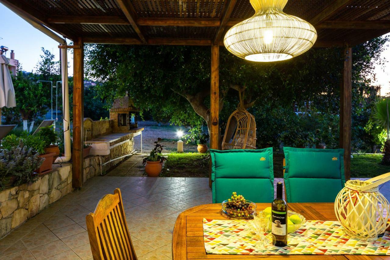 Carpe Diem-Luxury Villa With Private Pool Agia Paraskevi  Ngoại thất bức ảnh