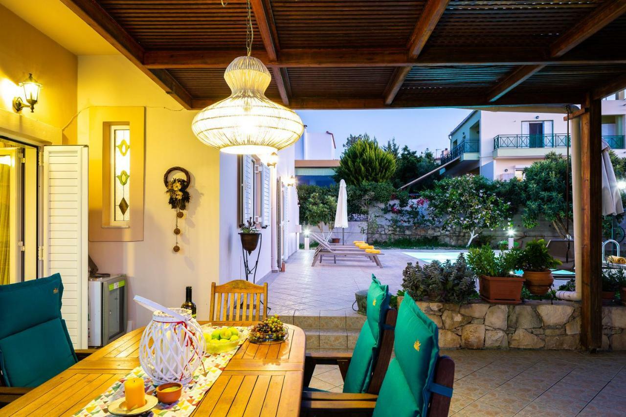 Carpe Diem-Luxury Villa With Private Pool Agia Paraskevi  Ngoại thất bức ảnh